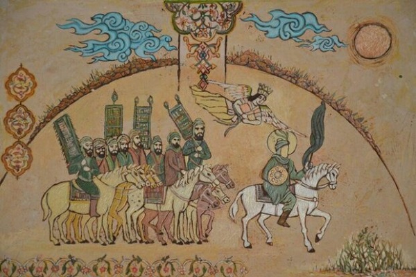 رونمایی از آثار تصویرسازی با موضوع وقایع عظیم کربلا در زنجان رونمایی از آثار تصویرسازی با موضوع وقایع عظیم کربلا در زنجان