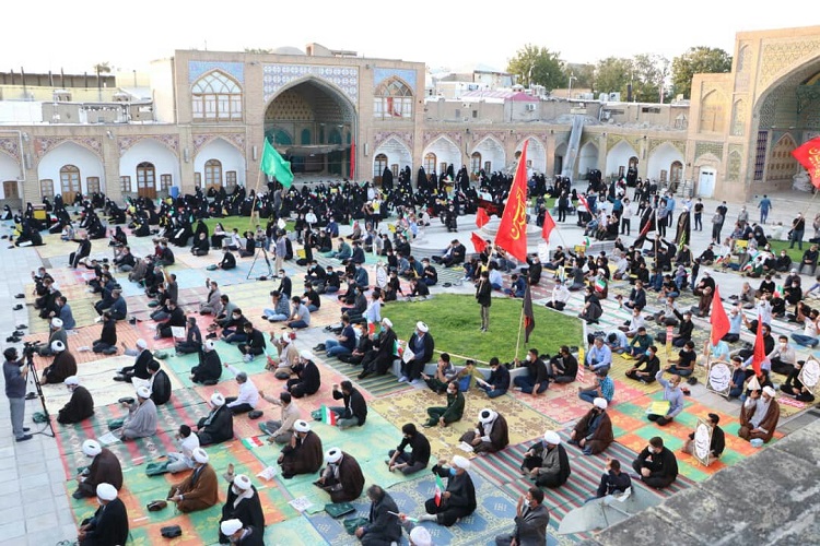 تجمع زنجانی‌ها در محکومیت توهین به مقدسات مسلمانان + عکس