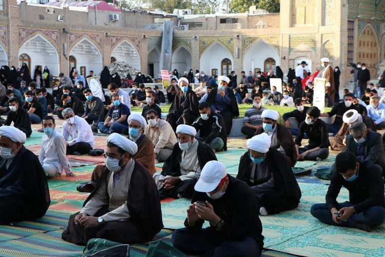 تجمع زنجانی‌ها در محکومیت توهین به مقدسات مسلمانان + عکس