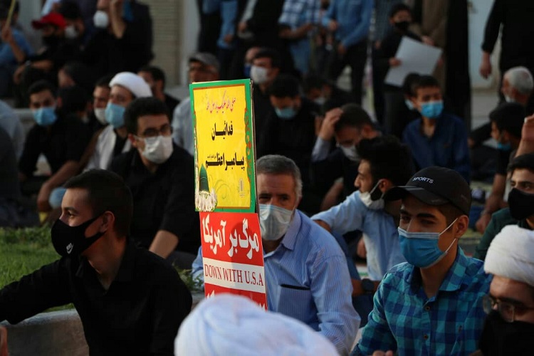 تجمع زنجانی‌ها در محکومیت توهین به مقدسات مسلمانان + عکس