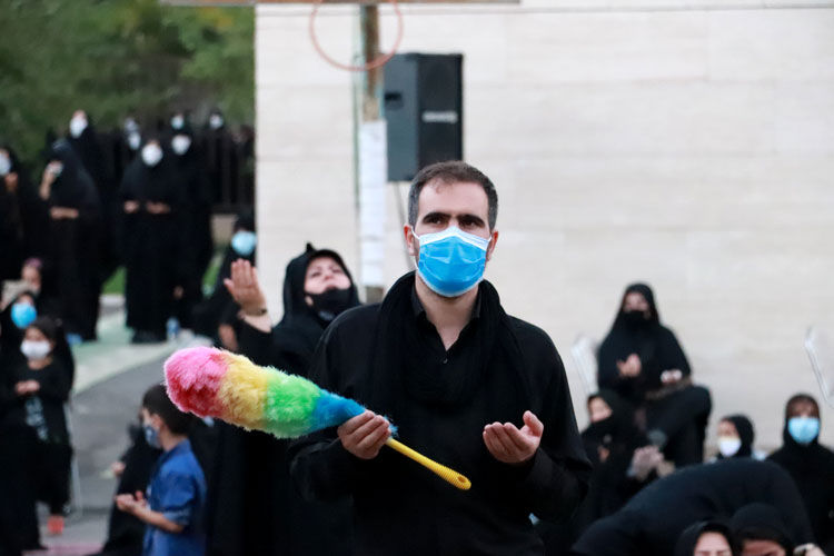 عکس | حال و هوای عصر تاسوعا در زنجان