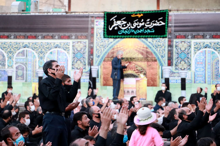 عکس | حال و هوای عصر تاسوعا در زنجان