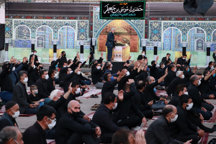 عکس | حال و هوای عصر تاسوعا در زنجان