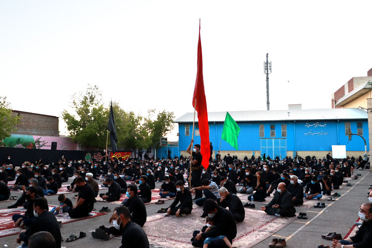 عکس | حال و هوای عصر تاسوعا در زنجان