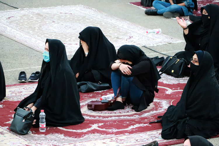 عکس | حال و هوای عصر تاسوعا در زنجان