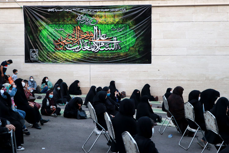 عکس | حال و هوای عصر تاسوعا در زنجان