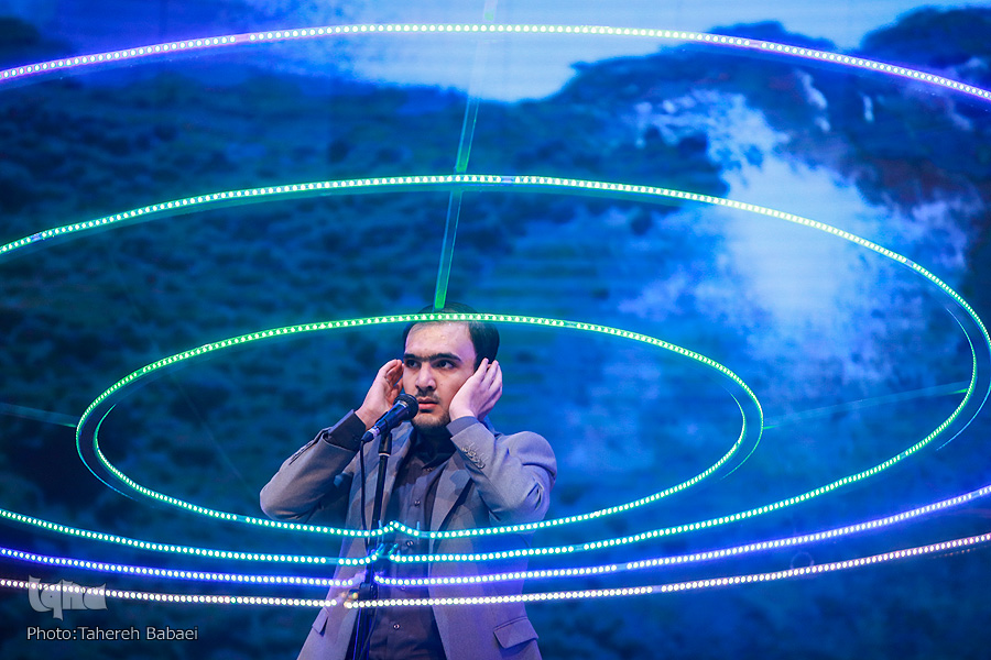 حسین قبادی نفر اول اذان مسابقات قرآن اوقاف