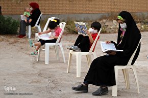 جزءخوانی خیابانی قرآن کریم در اهواز