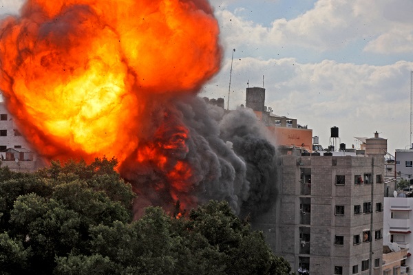 عکس| ویرانی‌های ناشی از حملات وحشیانه اسرائیل به غزه