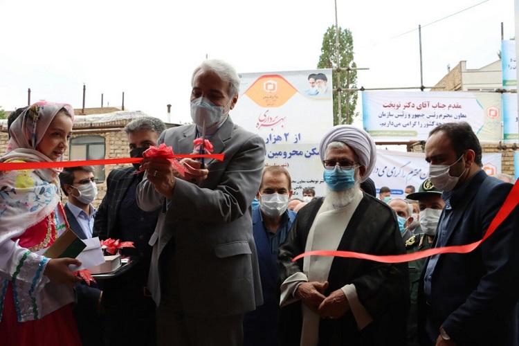 بهرهبرداری از ۲۰۰۰ واحد مسکونی محرومان در سلطانیه بهرهبرداری از ۲۰۰۰ واحد مسکونی محرومان در سلطانیه