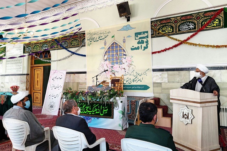 برگزاری جشن تکریم امامزادگان در زنجان برگزاری جشن تکریم امامزادگان در زنجان