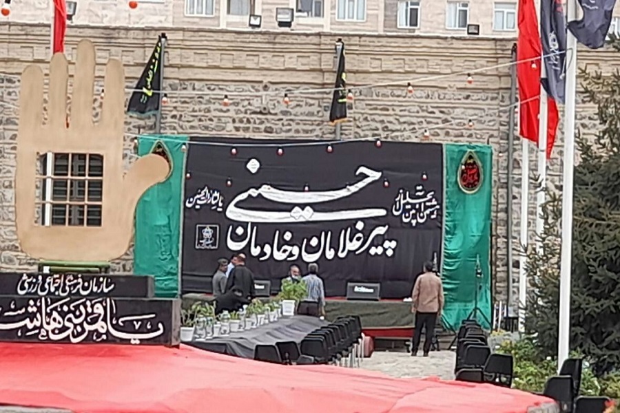 عکس | تجلیل از پیرغلامان حسینی در زنجان