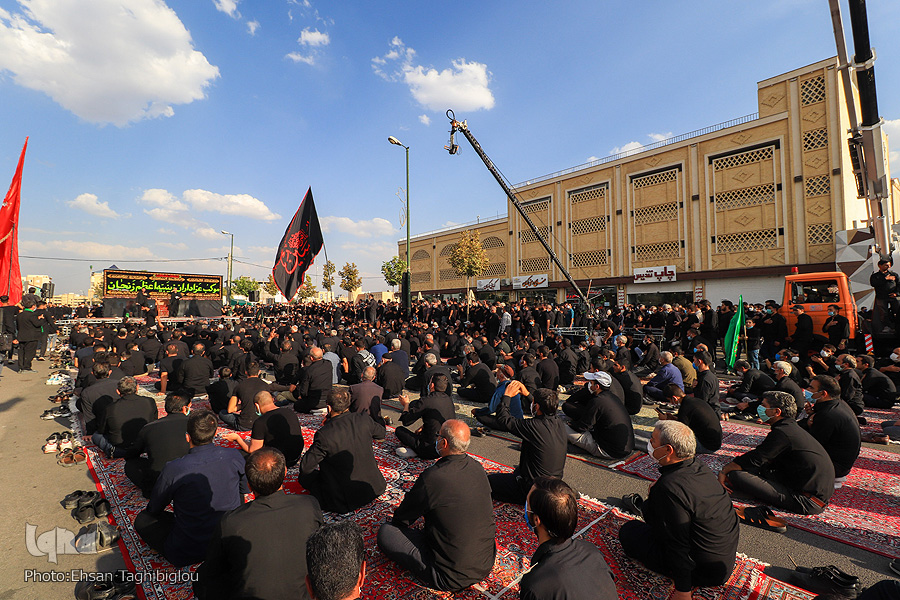 عزاداری زینبیه اعظم زنجان در سایه کرونا