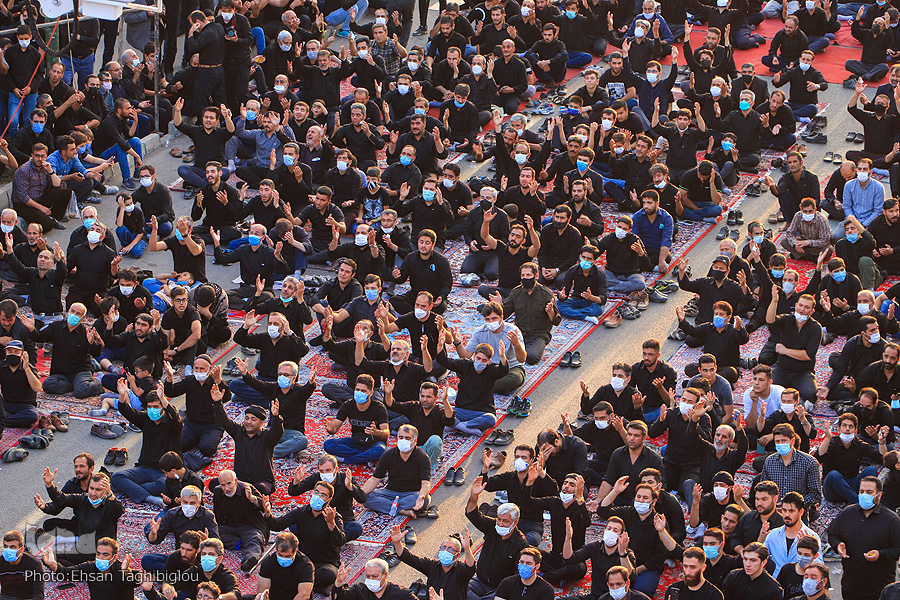 عزاداری زینبیه اعظم زنجان در سایه کرونا