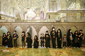 مراسم شهادت حضرت رقیه(س) در حرم شاهچراغ (ع)