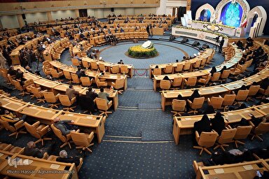 فیلم | اجرای حفظ کل در روز سوم مسابقات بین‌المللی قرآن