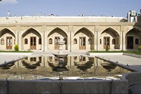 برگزاری آیین پایان مرمت شبستان مسجد چهل ستون زنجان