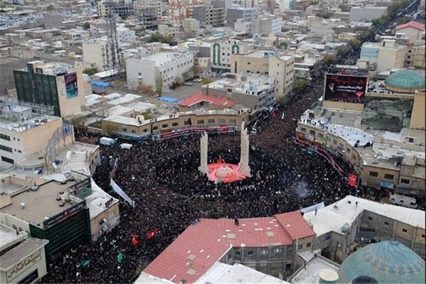 شاه‌بیت دسته عزاداری حسینیه اعظم زنجان