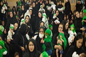 همایش شیرخوارگان حسینی در اردبیل + فیلم