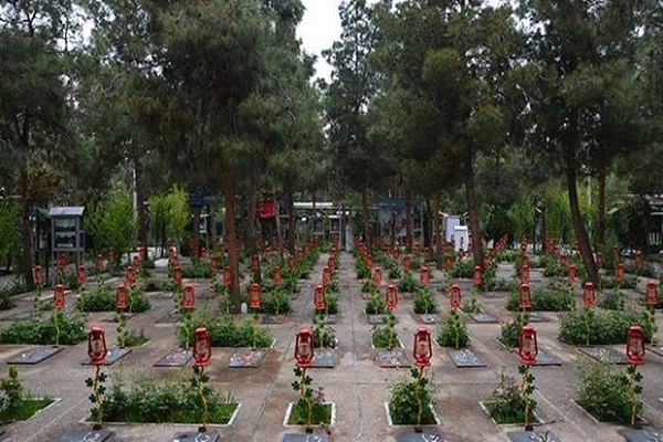 ساماندهی گلزار شهدا