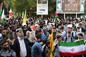 عکس | مردم گلستان جنایات رژیم صهیونیستی در حمله به بیمارستان المعمدانی را محکوم کردند