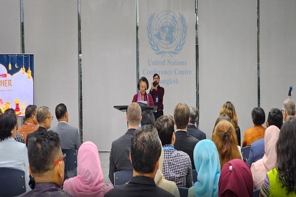 برپایی مراسم افطار کشورهای اسلامی عضو اسکاپ در تایلند