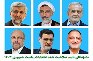 مراسم قرعه‌کشی برنامه‌های انتخاباتی نامزدهای ریاست جمهوری برگزار شد
