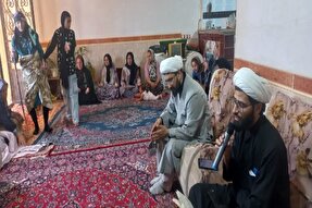 محفل روضه سیدالشهدا(ع) در روستایی با ۳۰ خانوار + فیلم