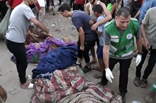 شهید فاجعه بمباران مدرسه الدرج در حال تلاوت قرآن + فیلم