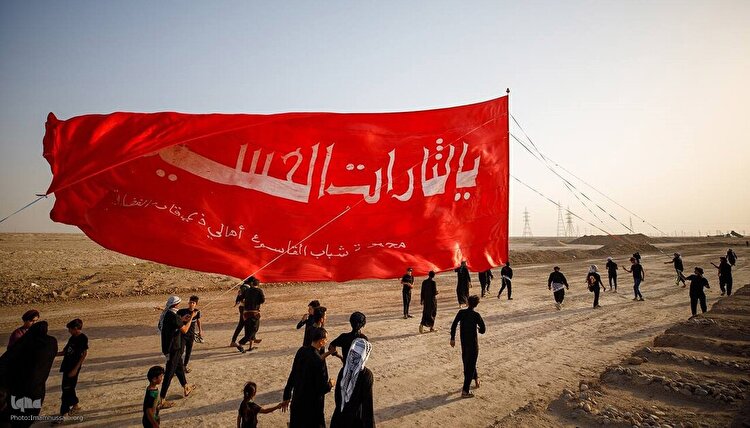 پرواز پیاده تا حسین(ع)