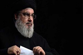 فیلم | مرثیه‌خوانی سیدحسن نصرالله برای سیدالشهدا(ع)