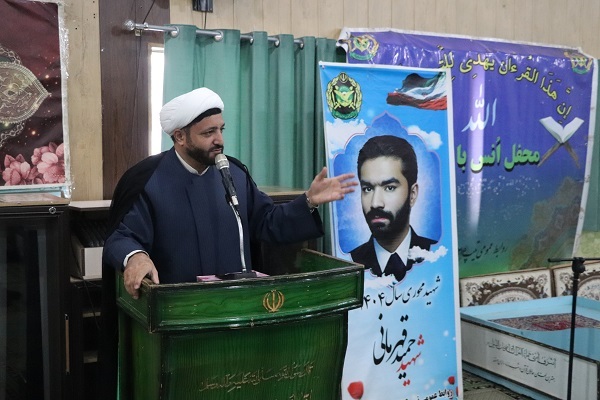 حجت‌الاسلام نوری، رئیس عقیدتی ـ سیاسی فرماندهی انتظامی استان زنجان