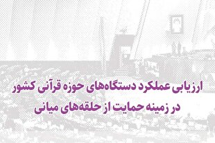 بهره‌مندی دستگاه‌های حوزه قرآنی از «حلقه‌های میانی» به چه معناست