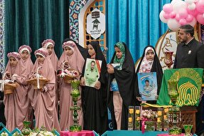 جشن بندگی دختران یزدی با حضور خدام رضوی