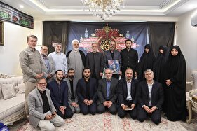 دیدار جامعه قرآنی با خانواده دانشمند شهید محمدمهدی طهرانچی