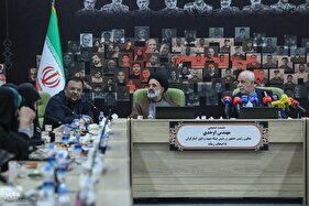 نشست خبری رئیس بنیاد شهید