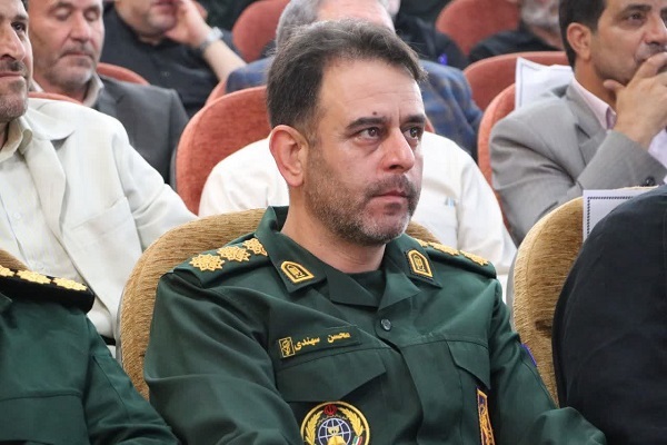 سرهنگ سهندی فرمانده سپاه انصارالمهدی (عج) استان زنجان