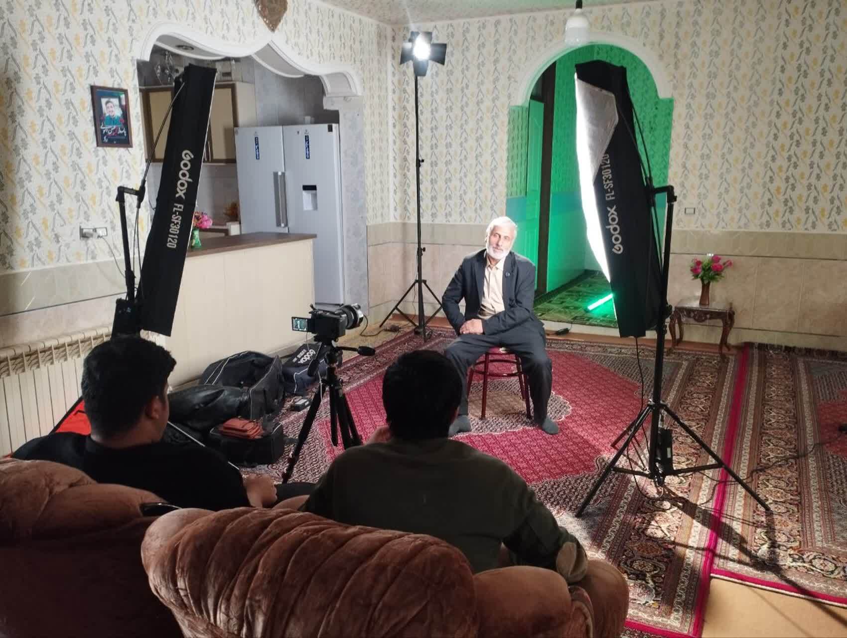 آغاز ضبط مستند شهید اقتدار حسن رسولی در دانشگاه زنجان