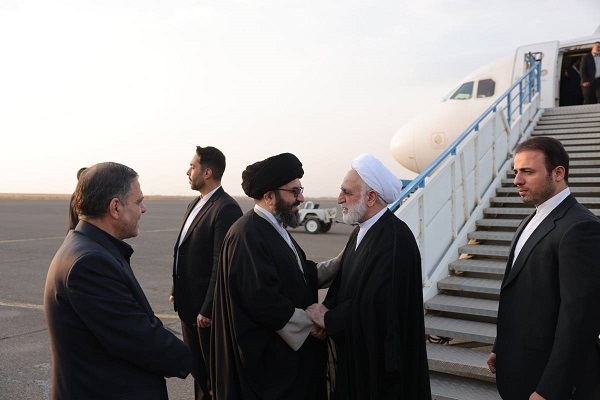 استقبال امام جمعه زنجان از حجت‌الاسلام غلامحسین محسنی‌ اژه‌ای