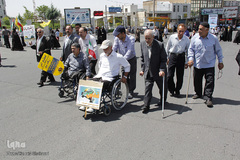 راهپیمایی روز جهانی قدس در زنجان