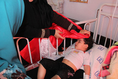 عیادت مجمع شیرخوارگان حسینی از کودکان بیمار