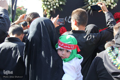 دسته بزرگ عزاداری حسینیه اعظم زنجان در روز تاسوعا