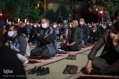 مراسم عزاداری شب عاشورا در زنجان