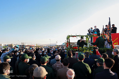 استقبال از  پیکر شهید "منتجبی" پس از ۳۸ سال - زنجان