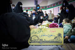 استقبال از  پیکر شهید "منتجبی" پس از ۳۸ سال - زنجان