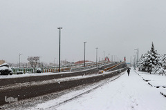 بارش اولین برف پاییزی - زنجان