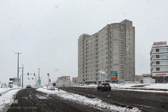 بارش اولین برف پاییزی - زنجان