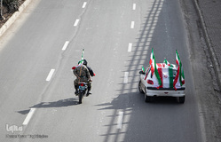 راهپیمایی خودرویی و موتوری 22 بهمن- زنجان‎