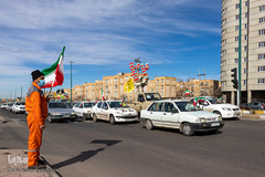 راهپیمایی خودرویی و موتوری 22 بهمن- زنجان‎