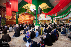 مراسم تحویل سال ۱۴۰۰ در حسینیه اعظم زنجان